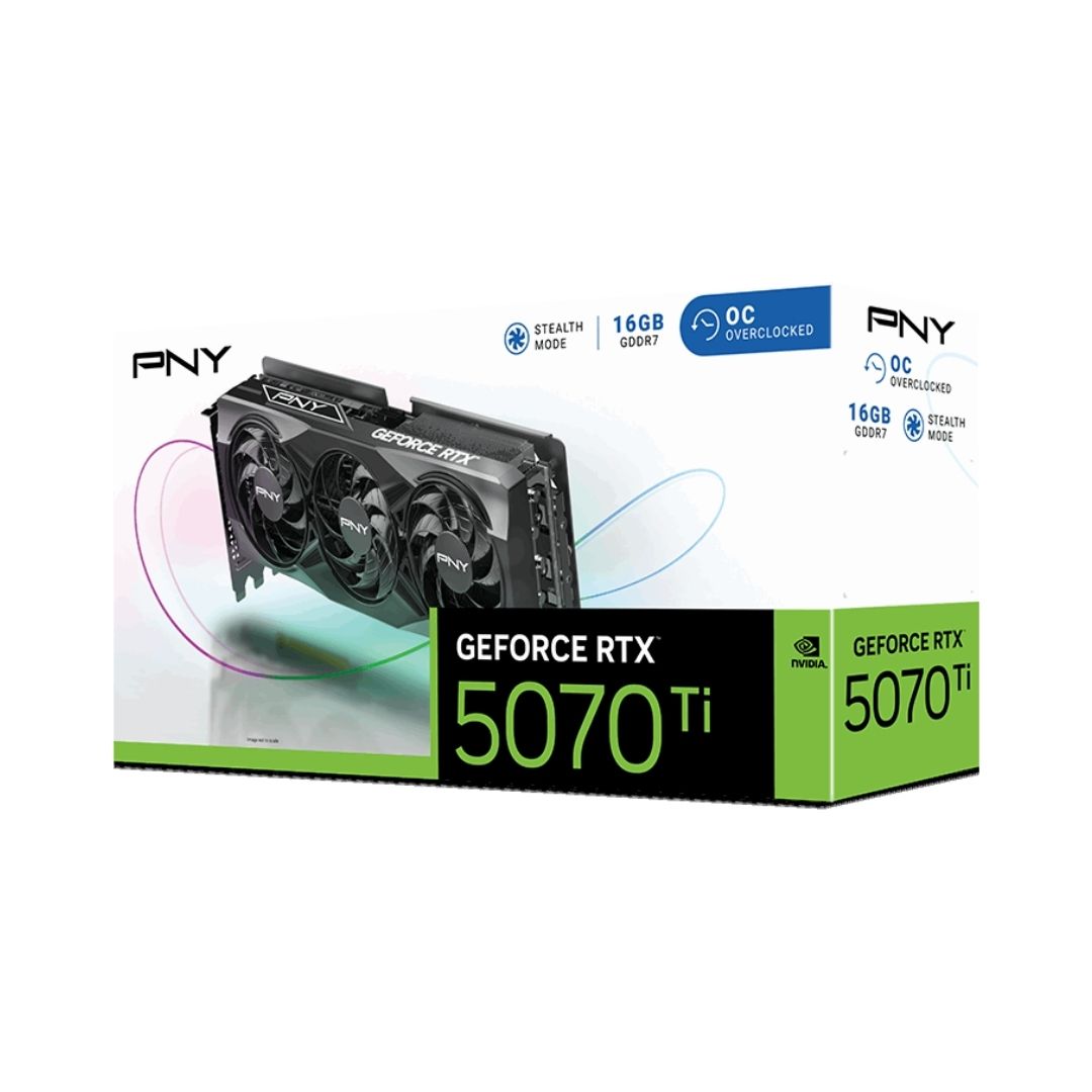 PNY GeForce RTX 5070 Ti 16GB 256BIT (VCG5070T16TFXPB1-O)