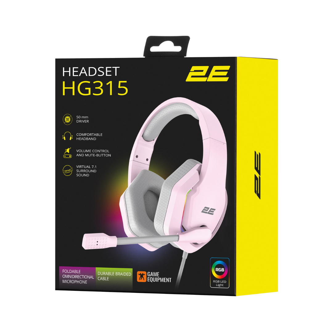 QULAQLIQ 2E HG315 USB RGB PINK