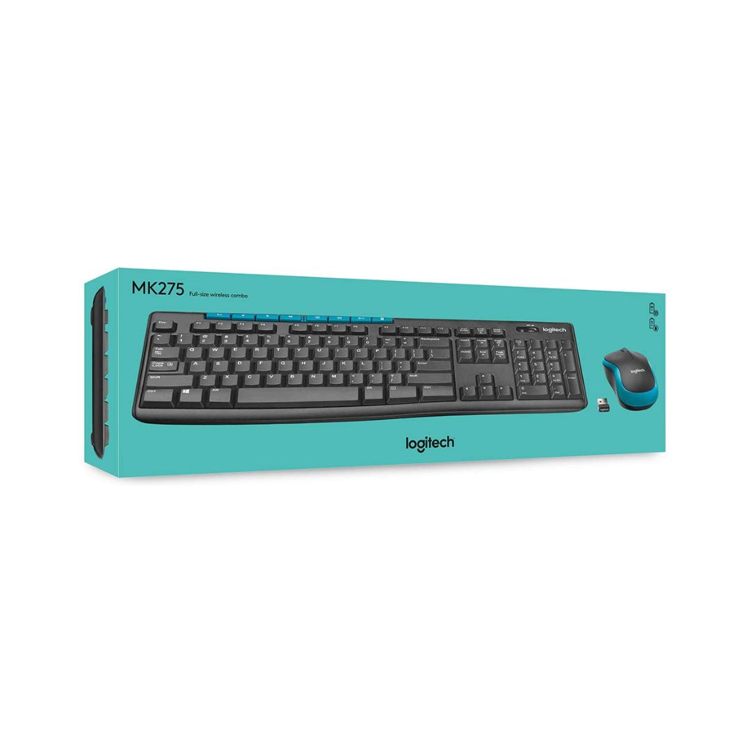 KLAVİATURA + MOUSE WR LOGITECH MK275