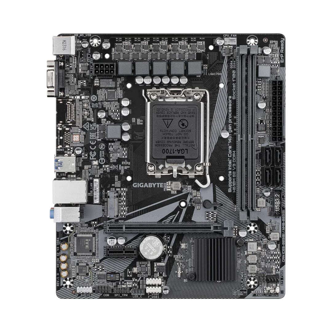 MOTHERBOARD GIGABYTE H610M S2 V3 DDR4