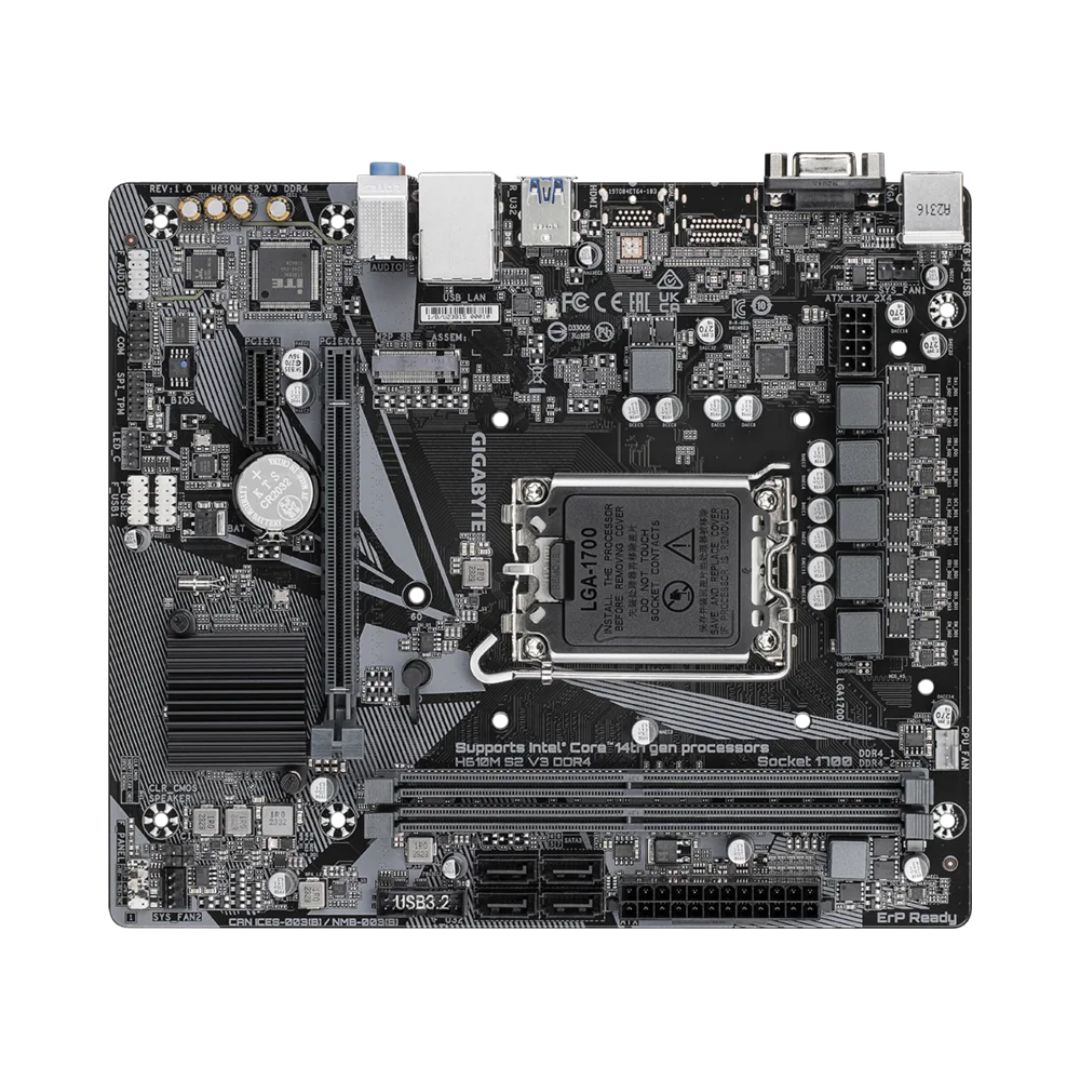 MOTHERBOARD GIGABYTE H610M S2 V3 DDR4