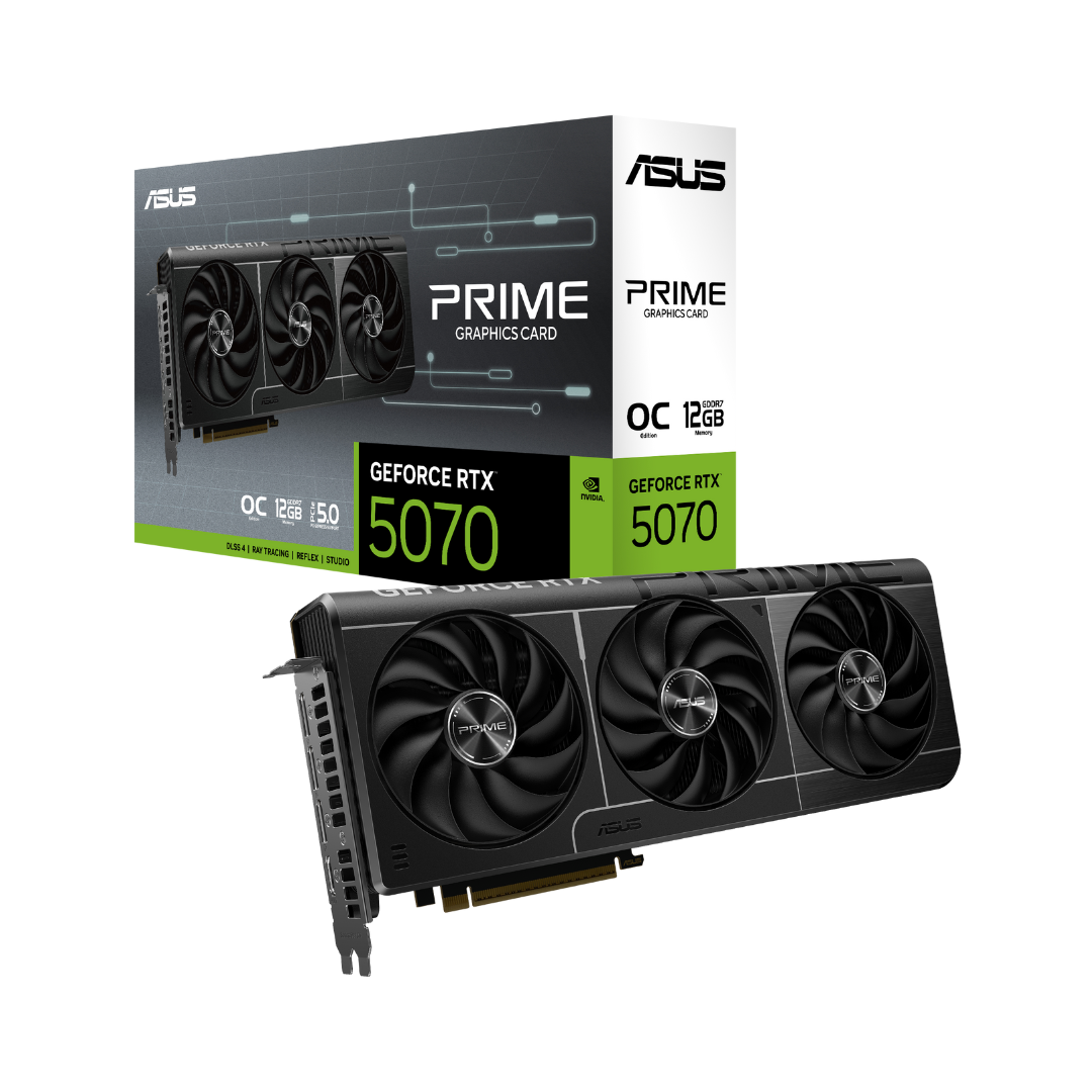 ASUS PRIME GeForce RTX™ 5070 12GB GDDR7 OC Edition