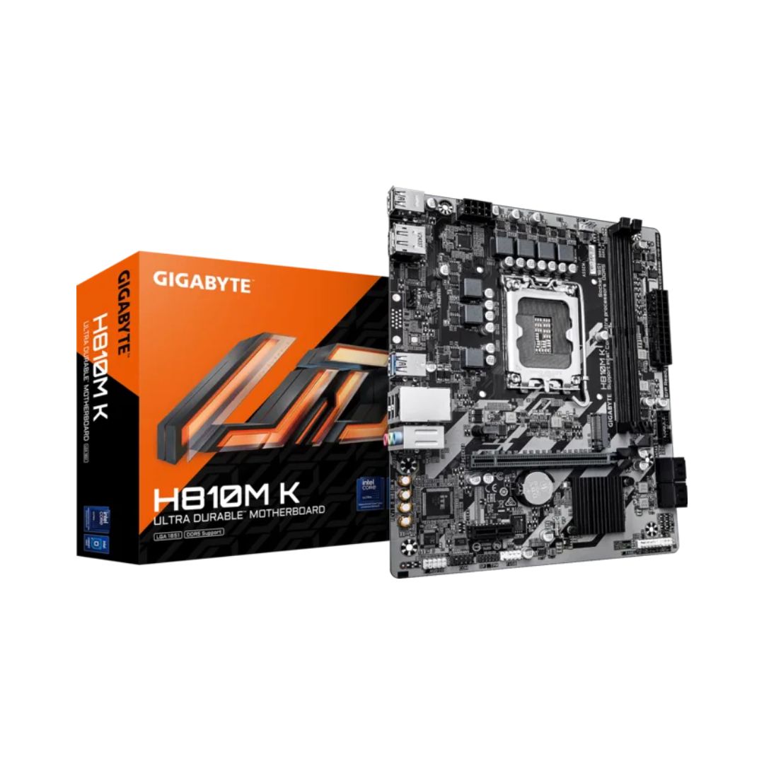MOTHERBOARD GIGABYTE H810M-K DDR5 LGA1851