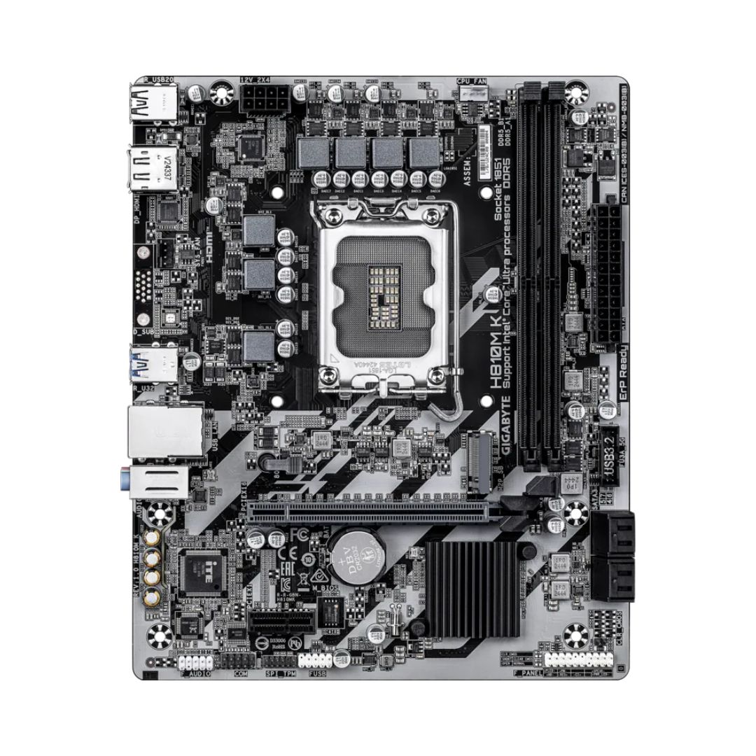 MOTHERBOARD GIGABYTE H810M-K DDR5 LGA1851