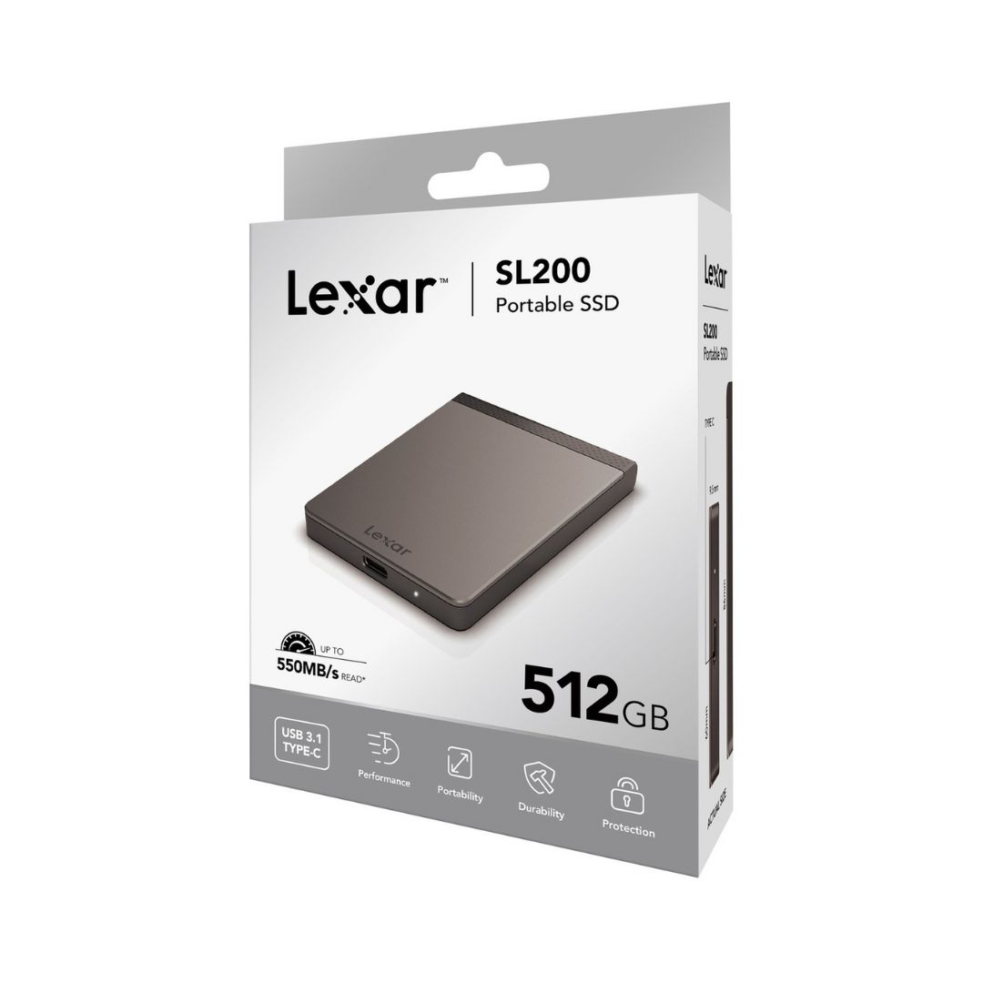 SSD USB LEXAR SL200 512GB