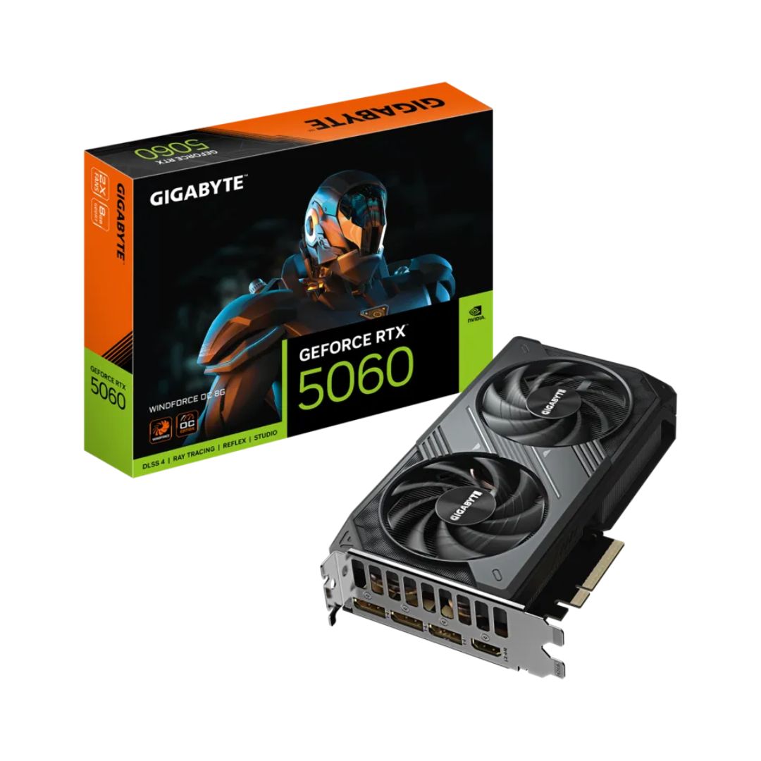 GIGABYTE GeForce RTX™ 5060 WINDFORCE OC 8G