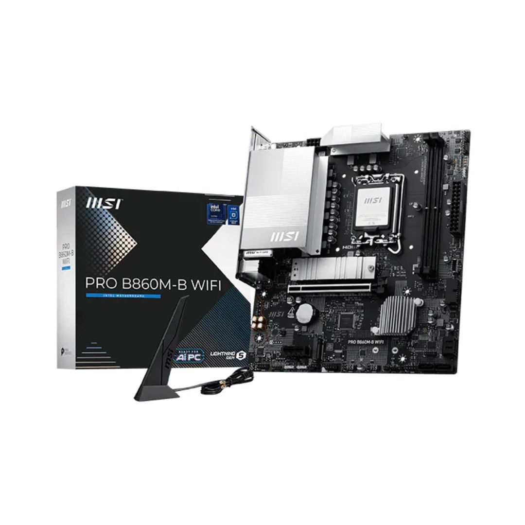 MOTHERBOARD MSI PRO B860M-B WI-FI 7 DDR5 LGA1851