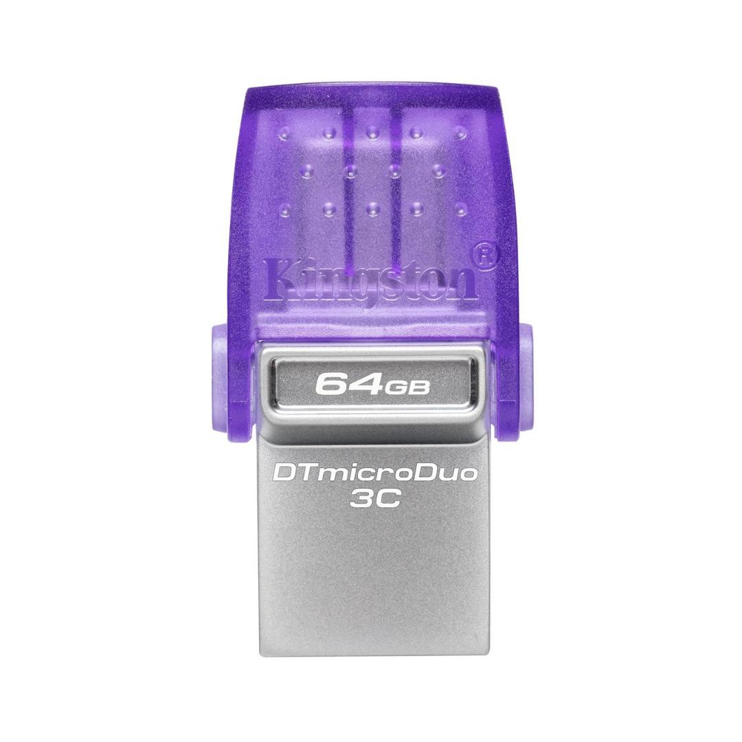 Fleş kart KINGSTON DATATRAVELER MICRODUO 64GB TYPE-C+USB