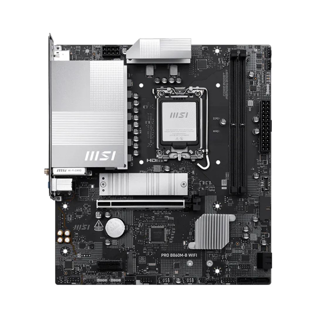 MOTHERBOARD MSI PRO B860M-B WI-FI 7 DDR5 LGA1851