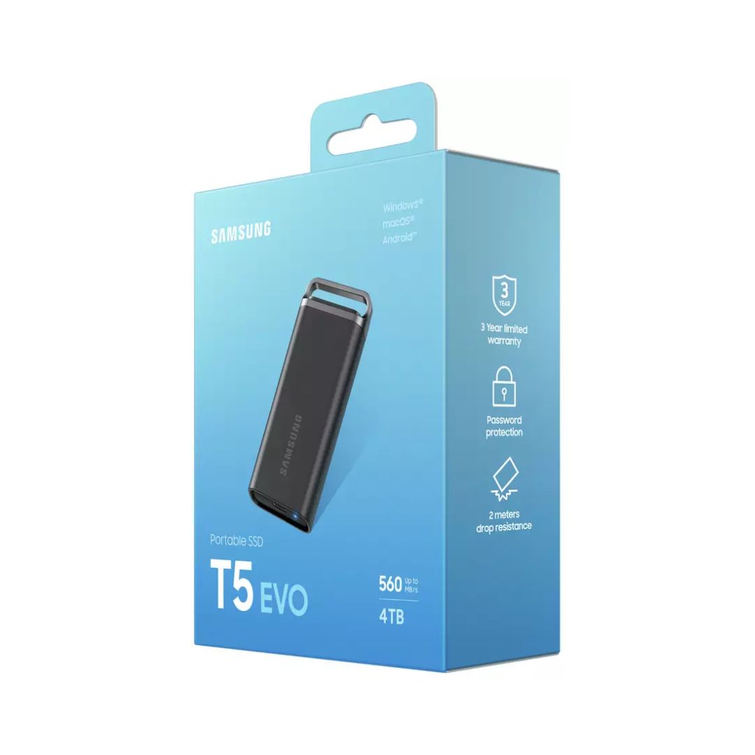 SSD USB SAMSUNG T5 EVO 4TB
