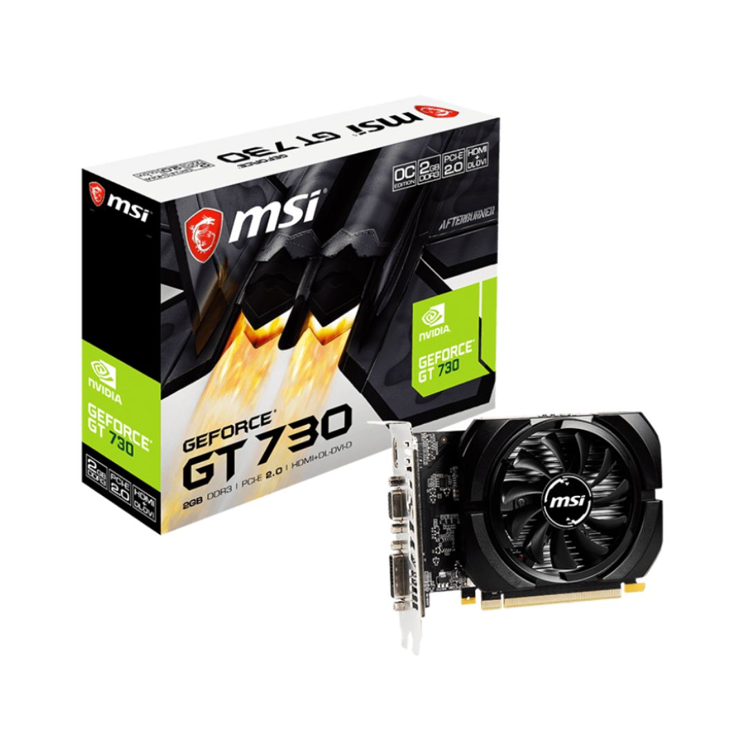 MSI NVIDIA GeForce® GT 730 N730K-2GD3/OCV5