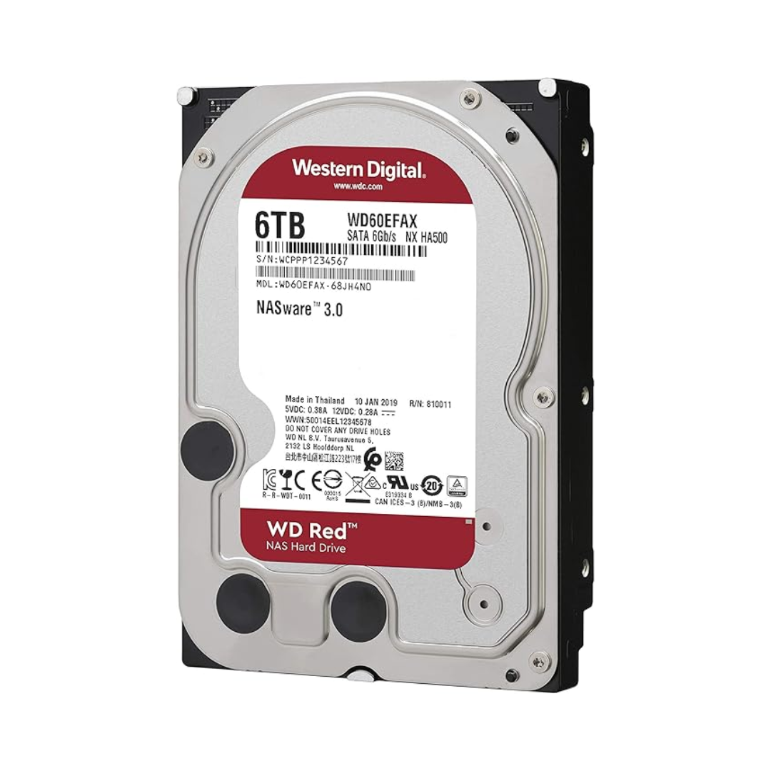 HDD 3.5 WD RED 6TB NAS WD60EFAX