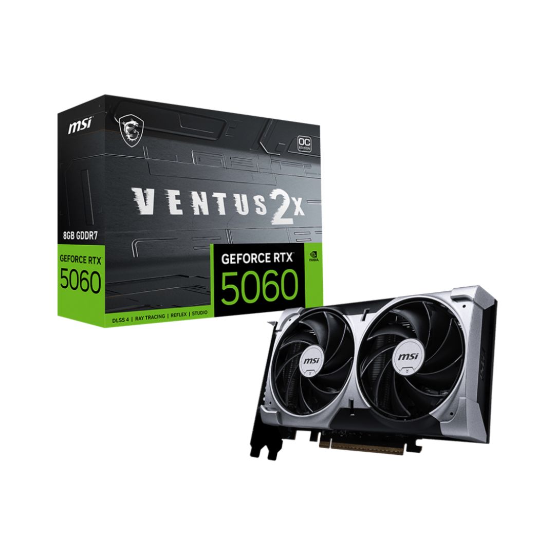 MSI GeForce RTX™ 5060 8G VENTUS 2X OC
