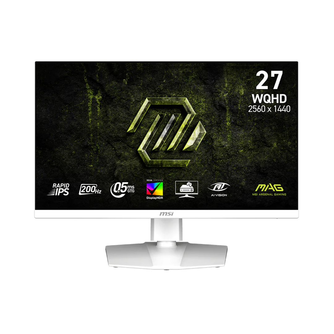 MSI MAG 274QRFW E20 2K 200HZ 27'' WHITE Gaming Monitor