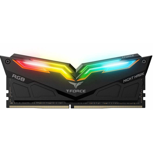 Operativ yaddaş RAM Team T-Force Night Hawk RGB 8GB (1 x 8GB) 288-Pin DDR4 SDRAM DDR4 4000 MHz