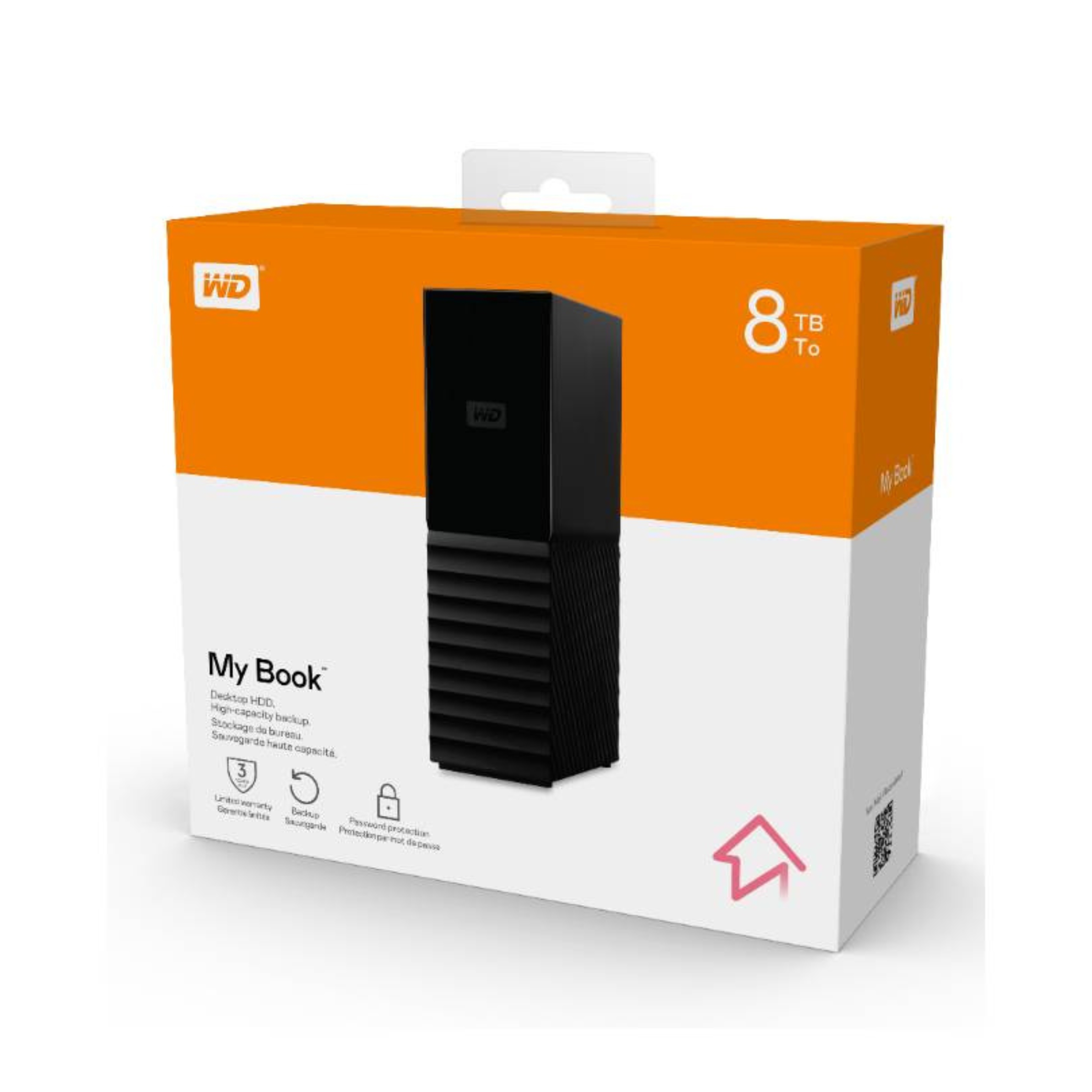 HDD EXTERNAL WD MY BOOK 8TB