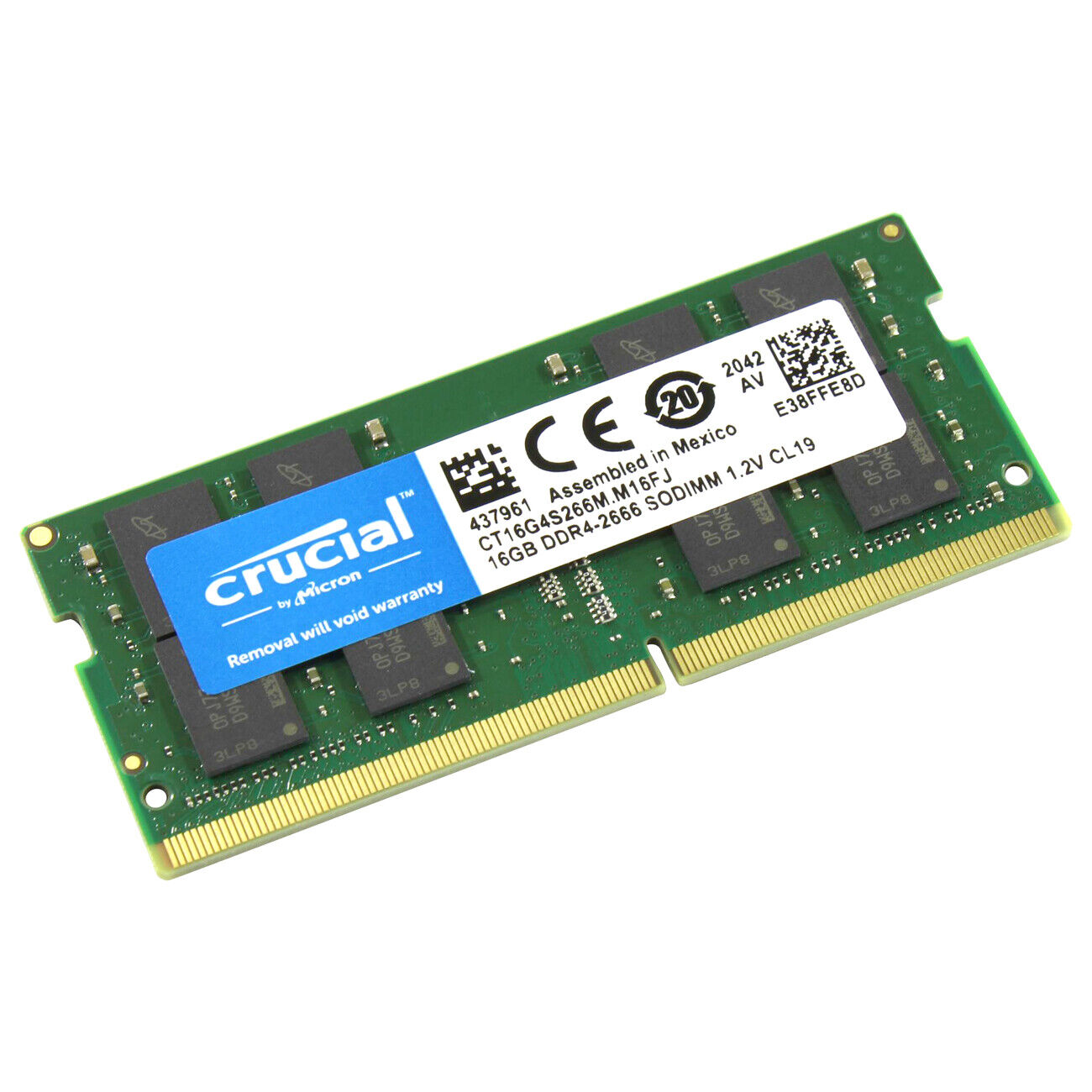 RAM 8GB DDR4 CRUCIAL 3200MHZ