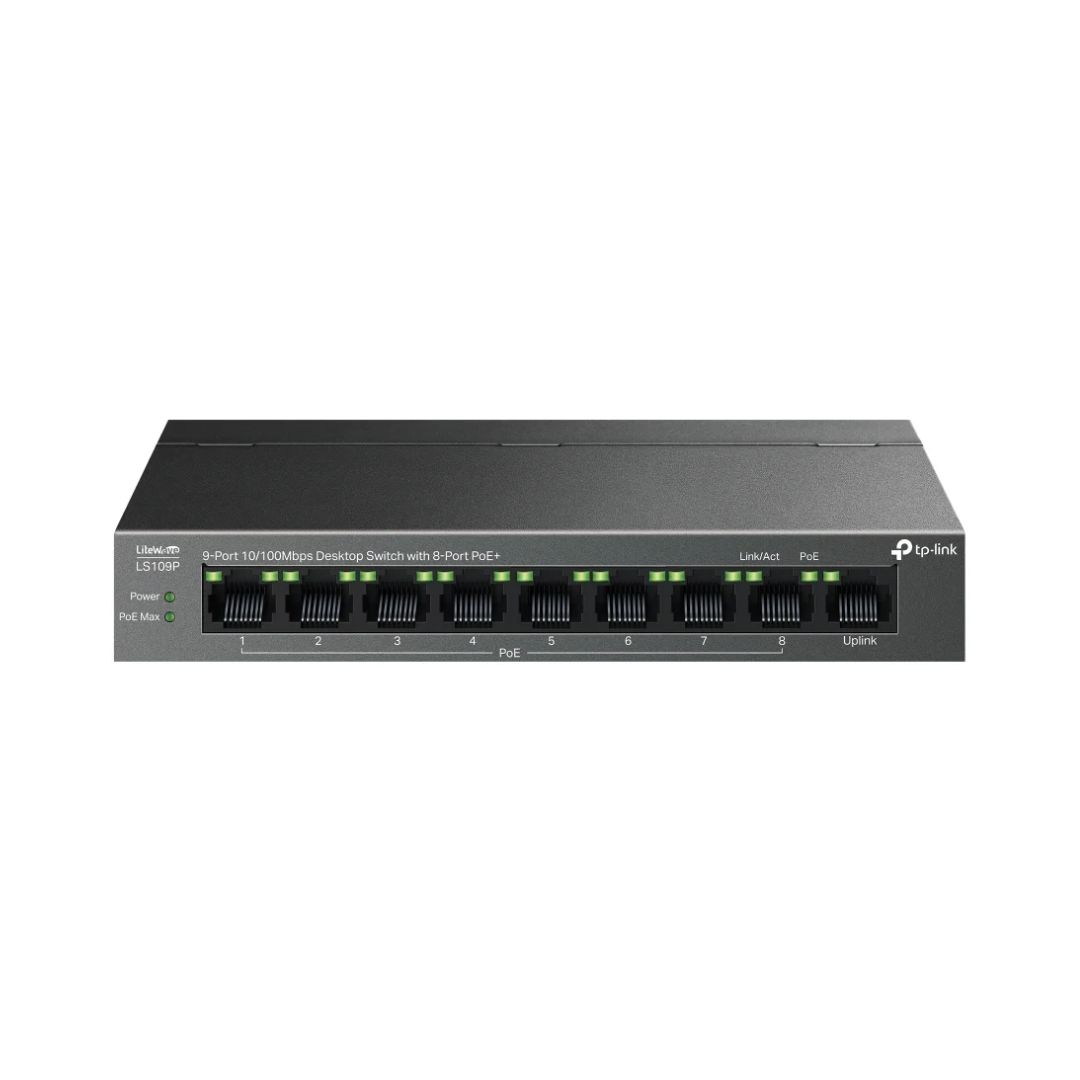 TP-Link LS109P 9-Port PoE Switch