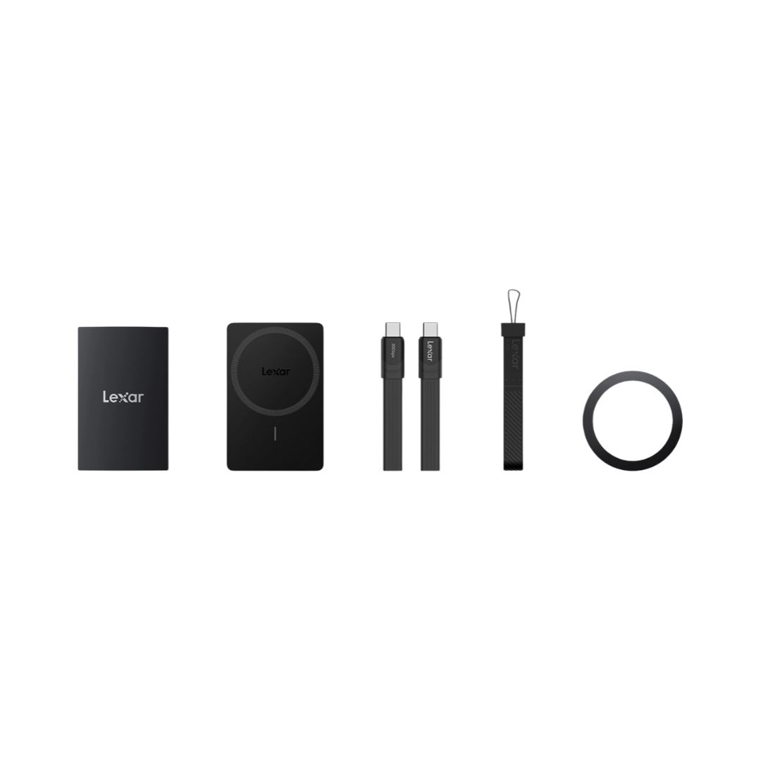 Lexar SL500 Portable SSD with Magnetic Set