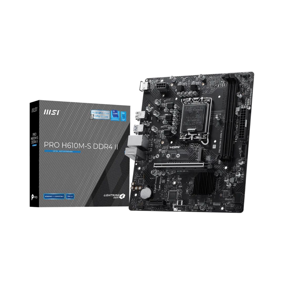 MOTHERBOARD MSI PRO H610M-S DDR4 II
