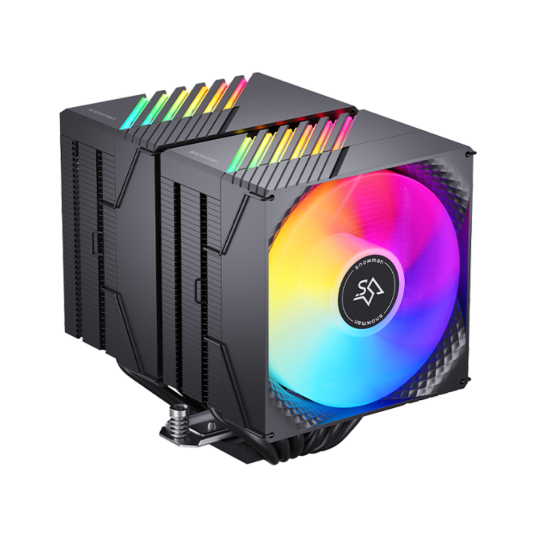 Snowman MX660 Black ARGB prosessor kulleri