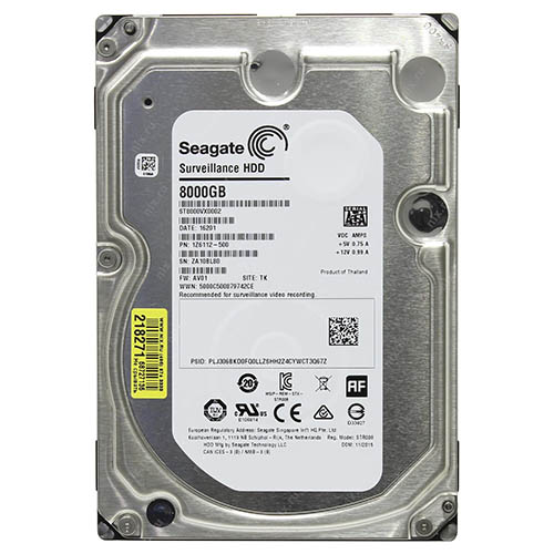 Hard Disk Seagate SkyHawk 8TB 5400RPM 3.5 ST8000VX0002