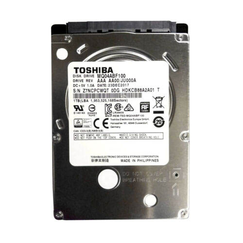 Hard Disk Toshiba 1TB 5400 RPM 2.5-Inch