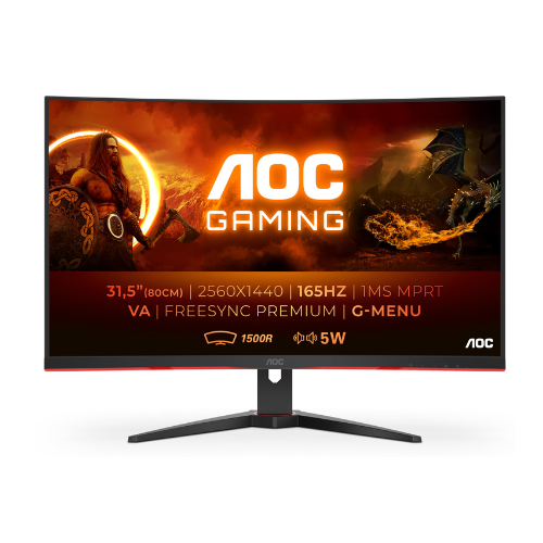 Monitor AOC CQ32G2SE Curved (speakers)