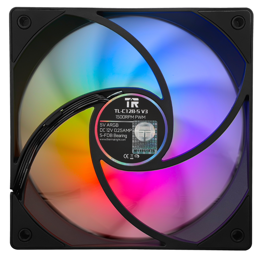 COOLER CASE THERMALRIGHT TL-C12B-S V3 X3 120MM ARGB