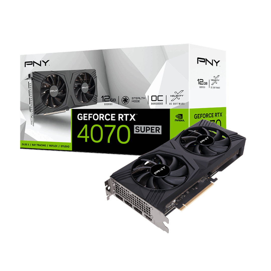 PNY RTX4070 SUPER VERTO 12GB 192BIT