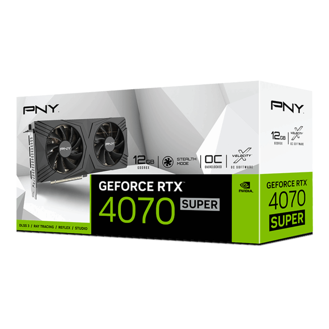 PNY RTX4070 SUPER VERTO 12GB 192BIT