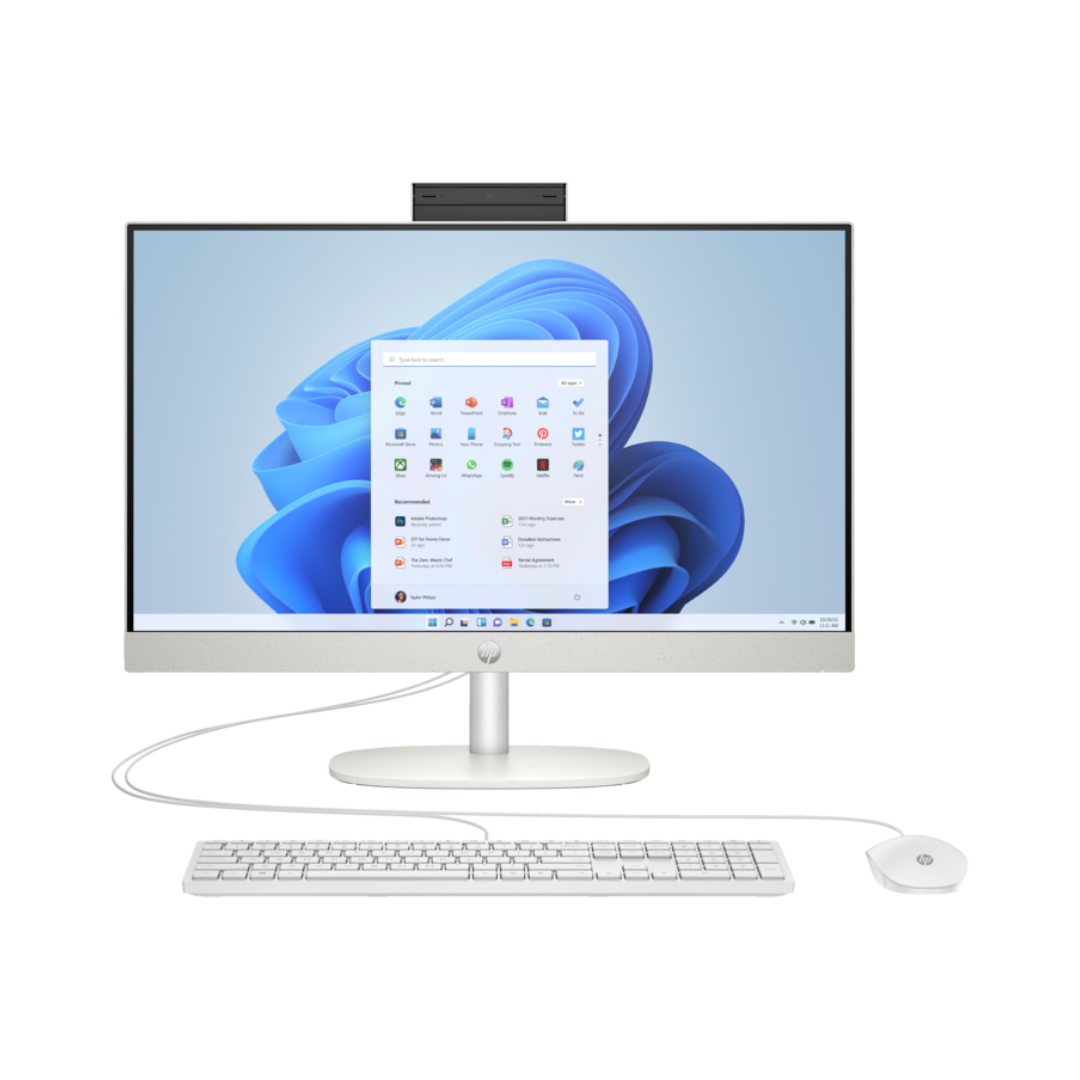 PC HP ALL-IN-ONE 24-CR0011L WH (AV8L2PA)