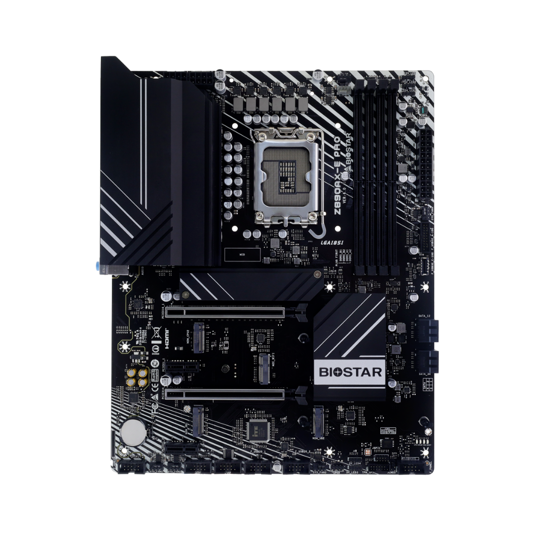 MOTHERBOARD BIOSTAR Z890AX-E PRO DDR5 M2 RAM SLOT 4