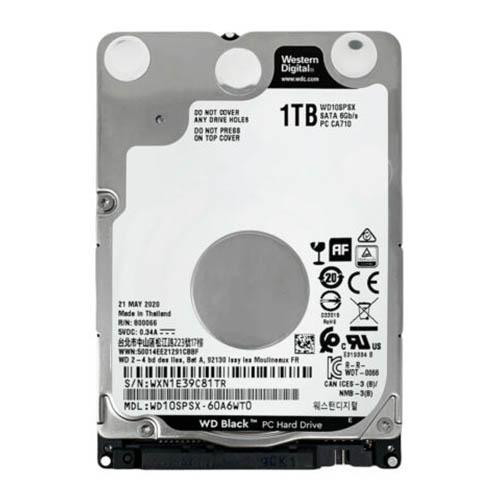 cBlack 1TB 5400 RPM 2.5-Inch