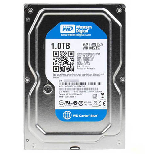 Hard Disk Western Digital Blue 1TB 5400RPM WD10EZEX 3.5