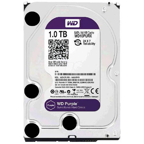 Hard Disk Western Digital Purple 1TB 5400 RPM 3.5