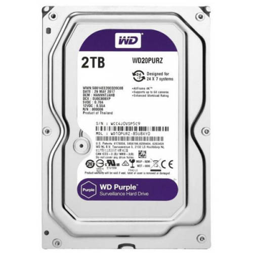 Hard Disk Western Digital  2TB 5400 RPM 3.5