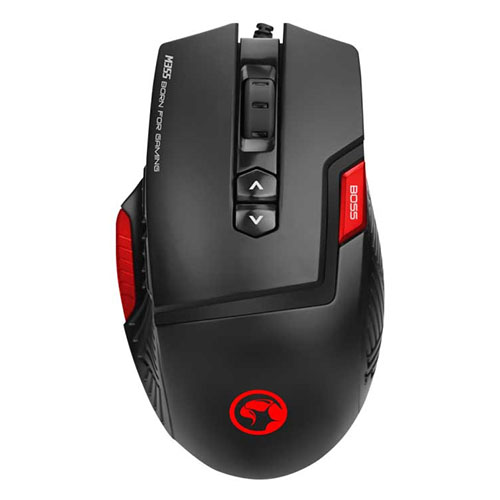 Mouse Marvo Scorpion M355 USB 7 Colour LED Black Gaming Mouse